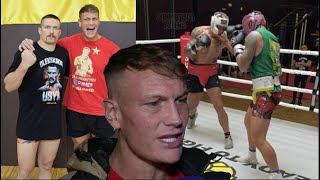 Steven Robinson on Sparring Oleksandr Usyk and Usyk's reaction to Tyson Fury PULL OUT!!