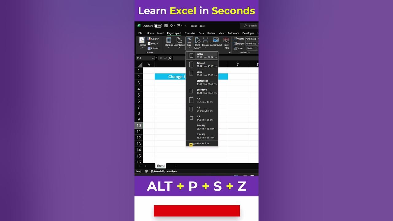 Change Page Size In Excel Learn Excel In Seconds shorts YouTube change-page-size-in-excel-learn-excel-in-seconds-shorts-youtube