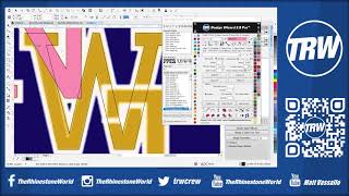 Creating a Logo with CorelDRAW 2 Point Tool on Interlocking Numbers