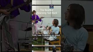 The Beatles rehearsing 'Get Back '#music​ #youtubemusic​ #brasil​ #thebeatles#dance​ #evolution​