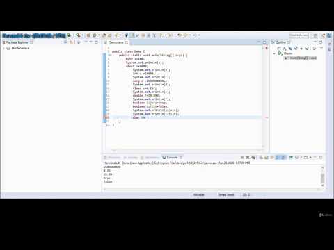 Hardcore Java With Android And SQL Applications  Data types examples of java Part _7