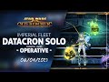 [Tutorial] Datacron Imperial Fleet Solo [Imperial Agent / Operative] - Star Wars: The Old Republic