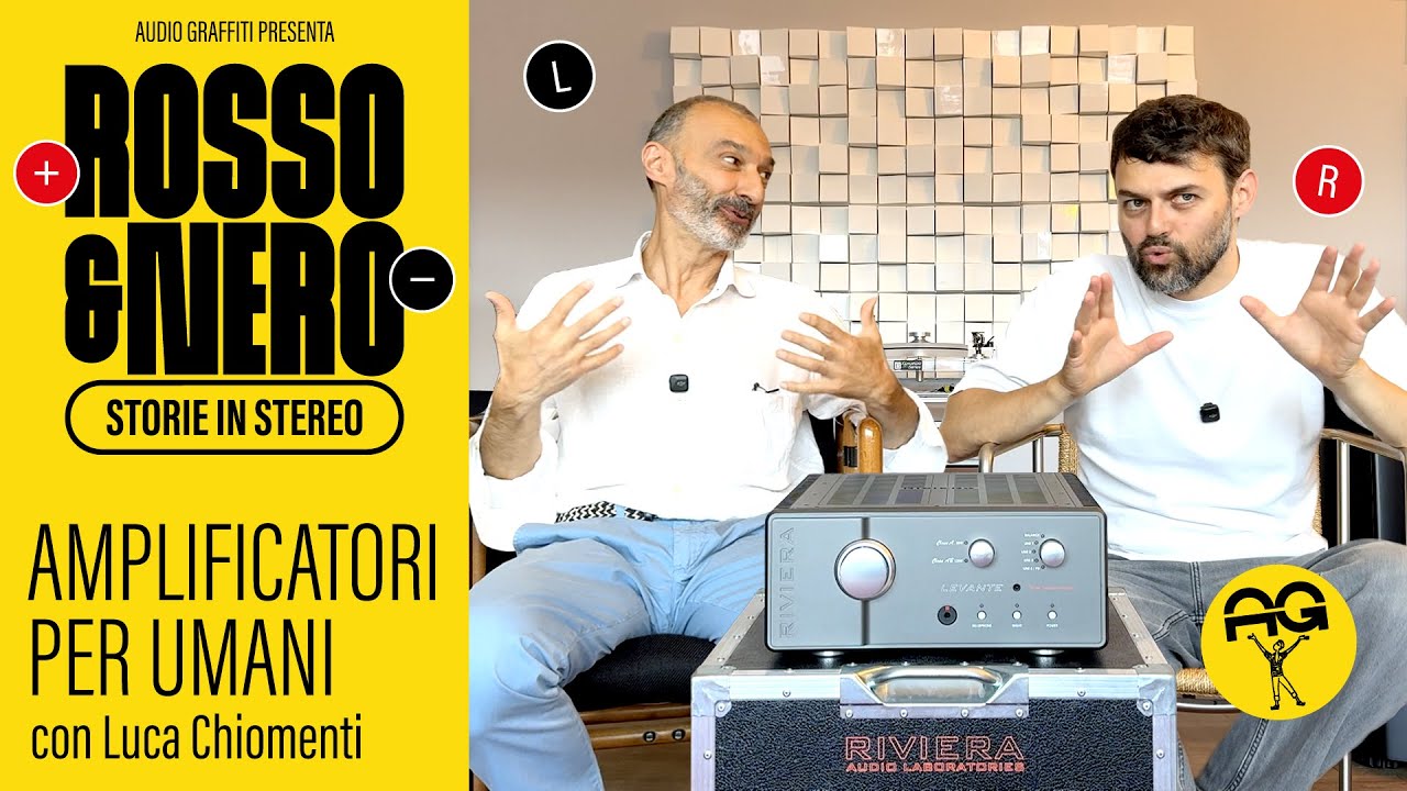 AMPLIFICATORI PER UMANI - Luca Chiomenti a 🔴 ROSSO & NERO - Storie in Stereo ⚫️ Ep. 5