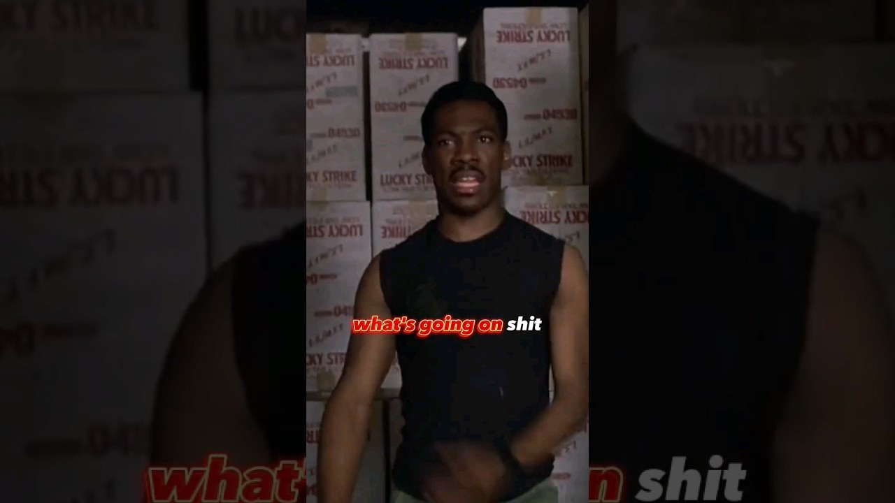 Eddie Murphy - Beverly Hills Cop: Selling Cigarettes On The Cigarette Truck  #shorts