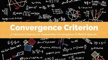 Convergence Criterion