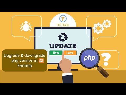 Upgrade & downgrade php version in Xammp - Hindi (2023)