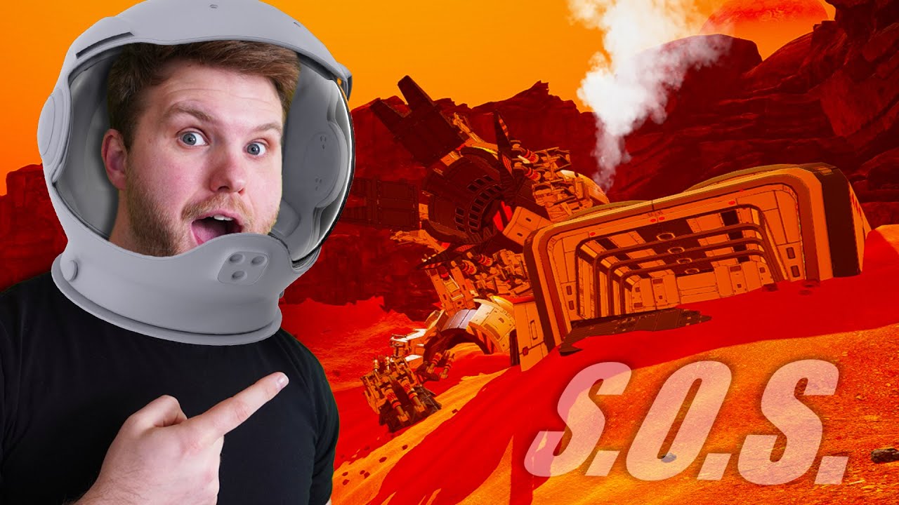 Exploring A CRASHED SHIP On Mars?! | Planet Crafter [Ep.2]