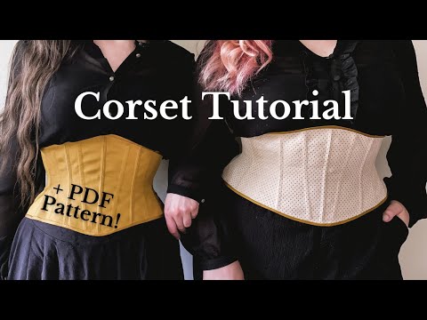 Corset Belt Pattern Sewing Pattern Corset Pattern PDF Digital