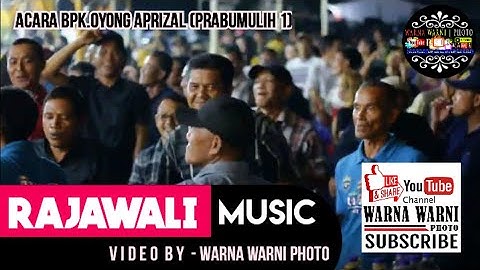 Luntang lantung || RAJAWALI MUSIC || WARNAWARNI || Prabumulih1 || Acara Bp.Oyong || 16Mei2023