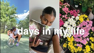 Days in my life: family time, settling back in after travel and lots of reading