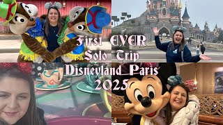 SarrParksxo | First EVER Solo Trip | Disneyland Paris 2025🇫🇷🏰