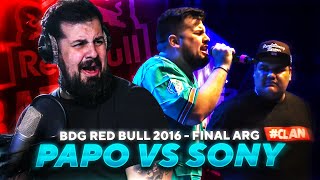 EL DIA QUE CUMPLI MI SUEÑO: PAPO vs. SONY - FINAL RED BULL 2016