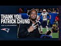 Thank you, Patrick Chung! | New England Patriots