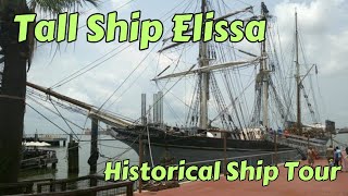 Tall Ship Elissa Historical Ship Tour