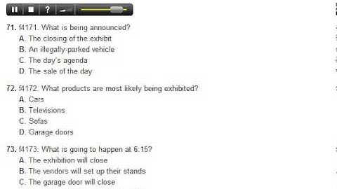 longman toeic test 2- question part 3 and part 4