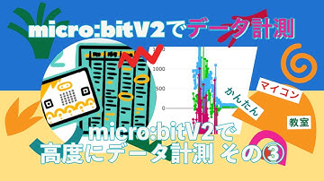 【Logger03: microbitV2】マイクロビットV2でデータ取得③ 第948回