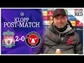Jurgen Klopp on Fabinho Injury & Rhys Williams Performance | Liverpool 2-0 FC Midtjylland | UCL