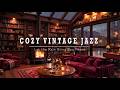 Cozy Rainy Night Jazz ~ 1950s Vintage Ambience for Relaxing & Peaceful Mind