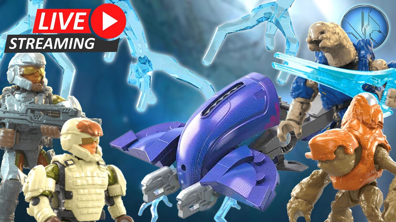 The Ghost of Requiem LIVE Build! Halo Mega Construx - YouTube display picture 1