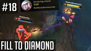 League of Legends Fill to Diamond but the Chad Janna is U N L E A S H E D