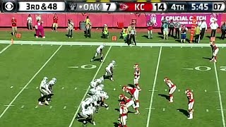 longest down & distance in modern nfl history (3rd & 48)