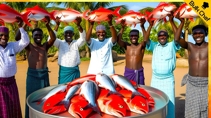 RED SNAPPER FISH | Big Fish Grill Recipe | Fish Fry in Clay | Ancient Cooking