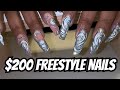 Watch Me Work: 3D Chrome, Holo &amp; Bling Nails