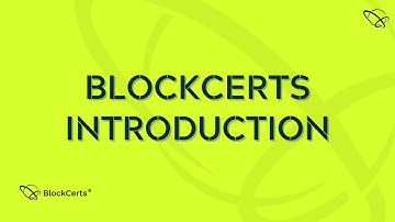 Blockcerts Introduction and Who We Are | BlockCerts AI Blockchain - Community HELP