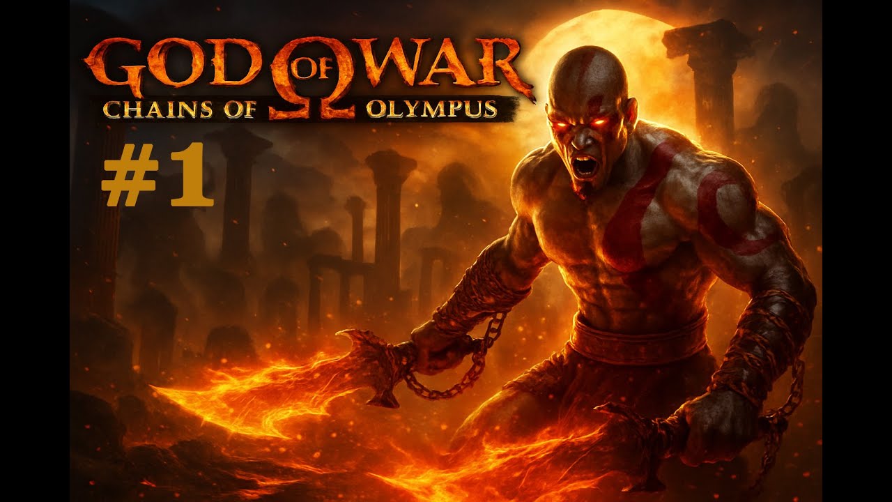 GOD OF WAR: CHAINS OF OLYMPUS – #1 Gameplay Sem Comentários