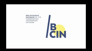 The Bibliographic Database of the Conservation Information Network (BCIN)