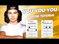 Lukas Graham You You You Guitar Tutorial Chords + Strumming