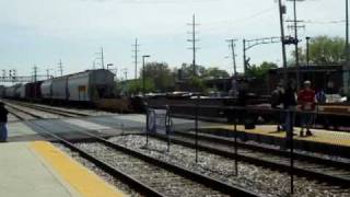 SOO 4401 leads Manifest Westbound at Franklin Park