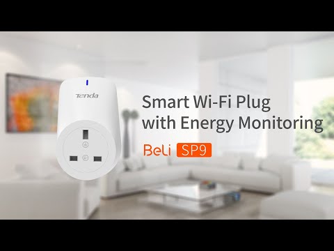 Tenda Beli SP9 - Smart Home, Smart Wi-Fi Plug with Energy Monitoring