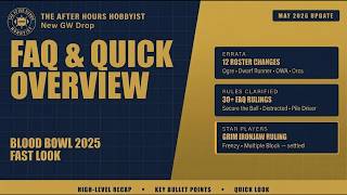 Blood Bowl 2025 May FAQ & Errata — Quick Look at What Actually Changed Blood Bowl 2025 May FAQ & Errata — Quick Look at What Actually Changed