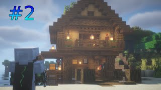 finally I built my ultimate HOUSE in minecraft survival series ep 2