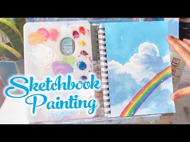 Can You Oil Paint In A Sketchbook? – Patient Painter