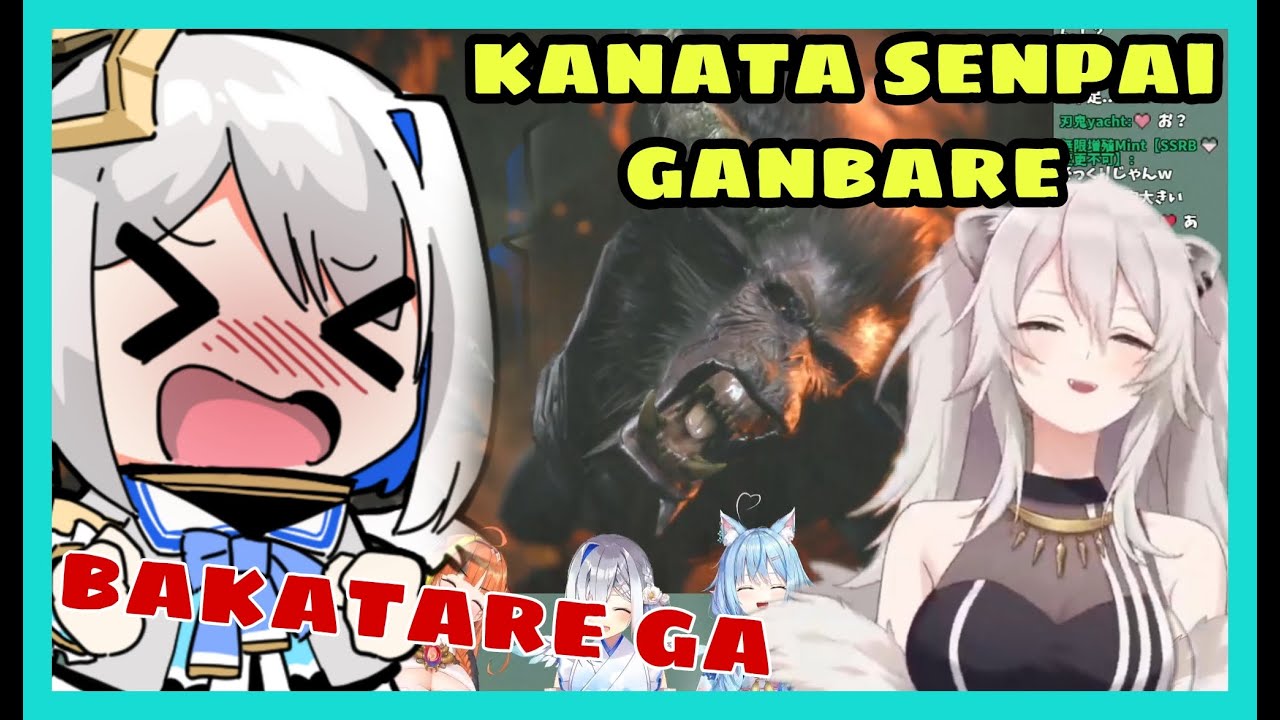 Kanata Just Can't Catch A Break Against Them | Coco Botan Lamy | Monster Hunter [Hololive/Eng Sub]