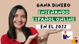 ‍‍ Cómo empezar a DAR CLASES DE ESPAÑOL ONLINE A EXTRANJEROS en el 2022 y generar ingresos extra