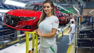 Honda ACCORD Assembly2024: How it's made?Production line video➕Crash Testing & FACTORY TOUR
