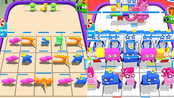 Merge Master Alphabet Monster Vs Merge Number Cube Run, Number Lore, Alphabet Max Level Gameplay