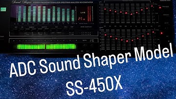 ADC SS-450X Most Wanted 1987 Frequency Stereo Equalizer