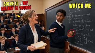 Teacher Sneered "My Salary's Yours If You Solve It" to Mock a Black Student — Instantly Regretted It