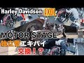 【FXDL】MOTOR STAGE 独立管エキパイ交換！？【ローライダー】【ハーレー】