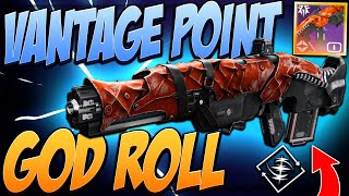 NEW Vantage Point (BEST ARC PULSE) PvE God Roll | Destiny 2 Revenant