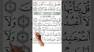 سورة الكافرون | كيف تحفظ القرآن الكريم بسهولة