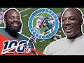 Fletcher Cox & DeMarcus Ware Compare Game Film and Big Play Celebrations | NFL 100 Generations