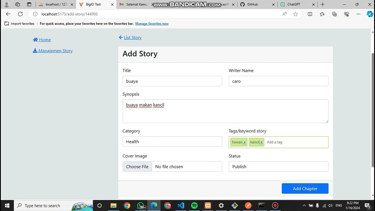 Tag Home Challange BIGIO | Catur Hendra - YouTube
