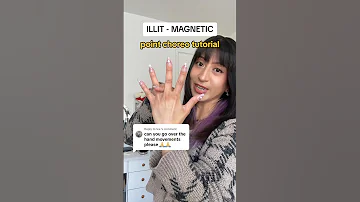 [mirrored tutorial] ILLIT 'Magnetic' Hand Point Choreo #kpopdancetutorial #kpopdance #illit #shorts