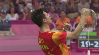China Win Badminton Doubles Semifinals v Malaysia  London 2012 Olympics