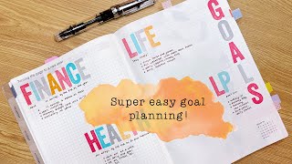 How to make goal planning easy